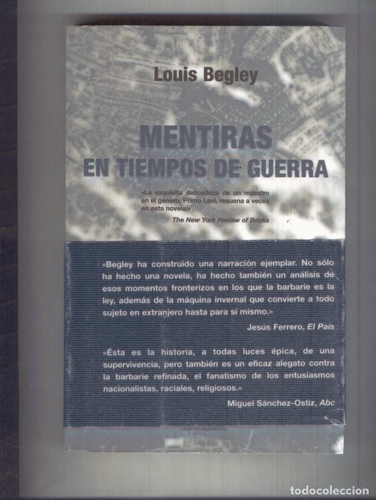Libros: Mentiras en tiempos de guerra - Louis Begley