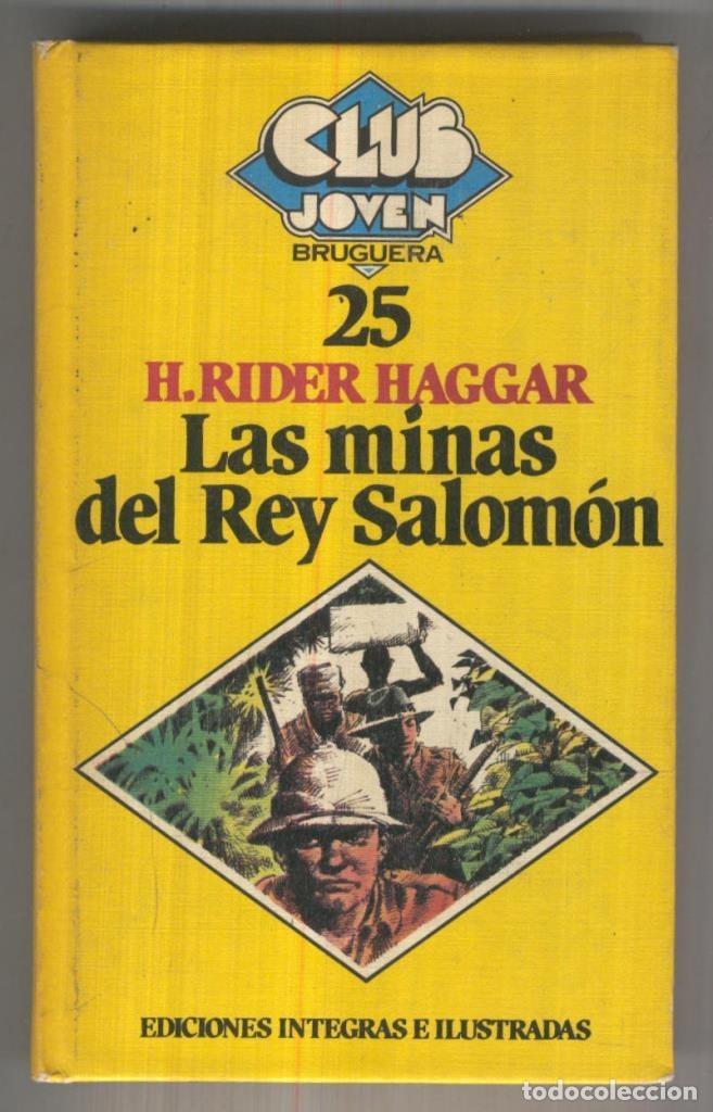 Libri di seconda mano: Club Joven numero 025: Las minas del rey Salomon - Henry Rider Haggard