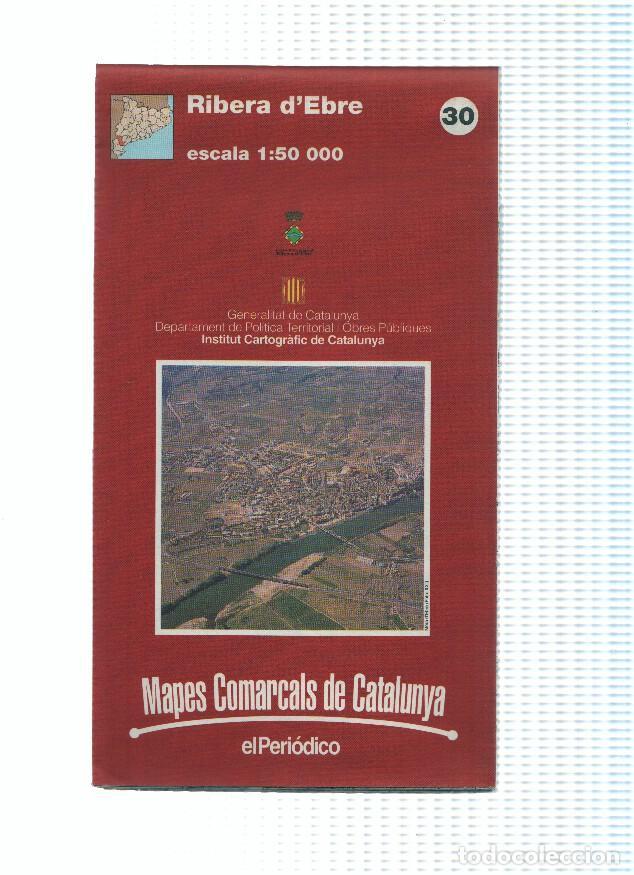 Libros: Mapes Comarcals de Catalunya numero 30: Ribera dEbre - Varios - Foto 1