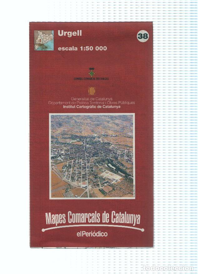 Libros: Mapes Comarcals de Catalunya numero 38: Urgell - Varios - Foto 1