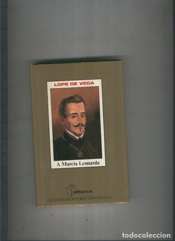 Libros: A Marcia Leonarda - Lope de Vega - Foto 1
