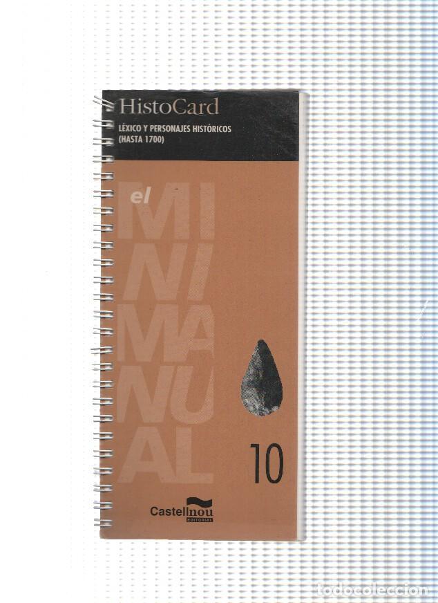 B&uuml;cher: HistoCard. Lexico y personajes historicos ( hasta 1700 ) numero 10 - varios