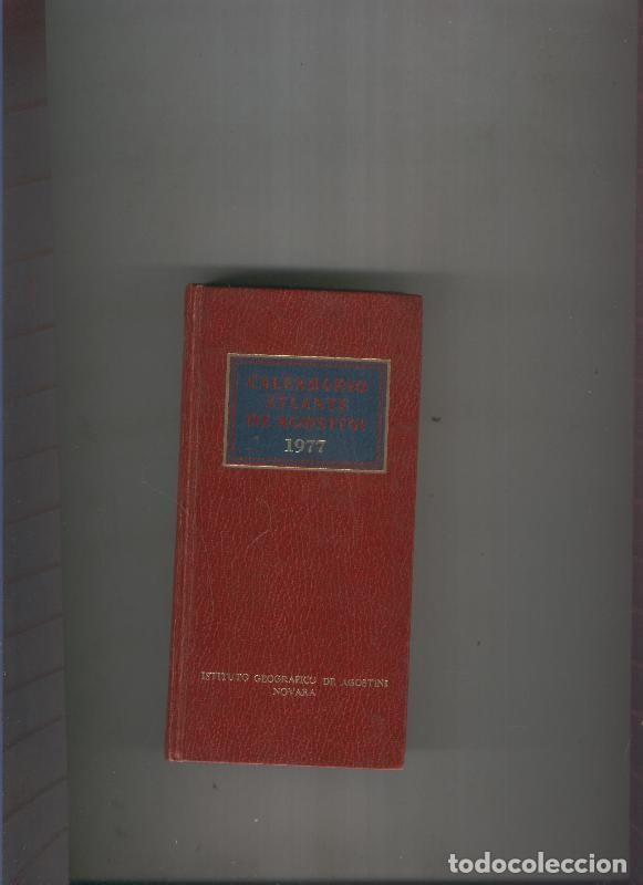 Livros em segunda m&atilde;o: Calendario Atlante de Agostini 1977 - Varios