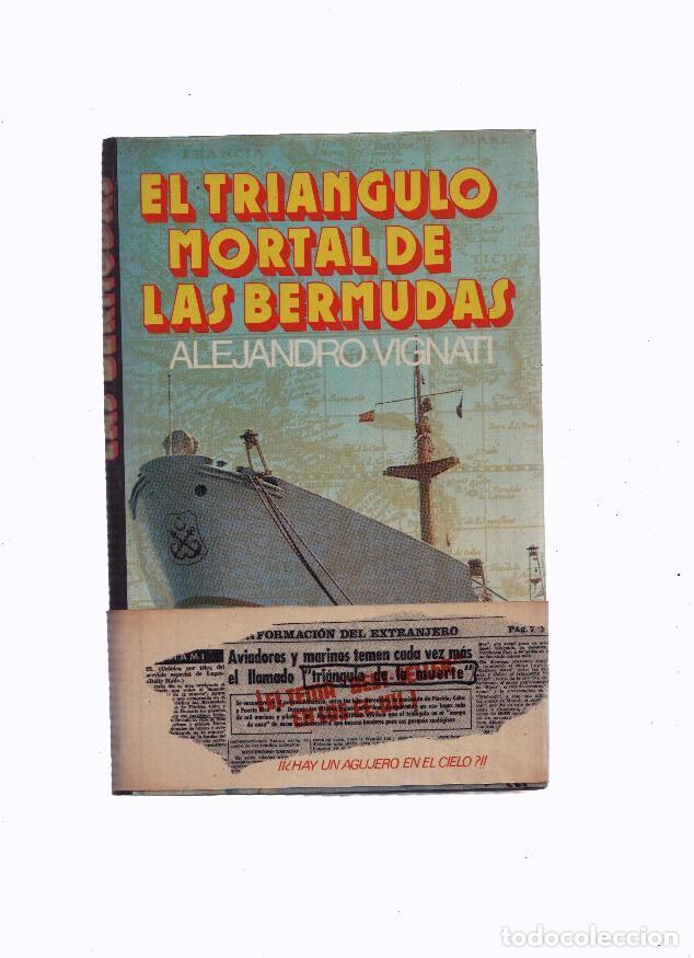 Libros: El triangulo mortal de Las Bermudas (conserva la solapa cubierta de propaganda) - Alejandro Vignat - Foto 1