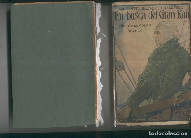 Libri di seconda mano: En busca del Gran Kan (Cristobal Colon) - Vicente Blasco Iba&ntilde;ez