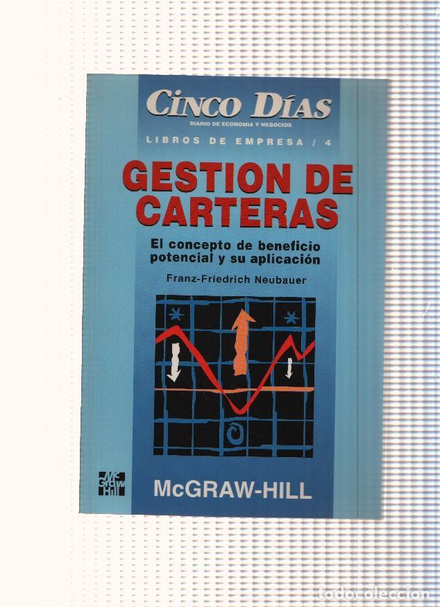 Livros em segunda m&atilde;o: Libros de Empresa, 04: Gestion de carteras. El concepto de beneficio potencial y su aplicacion - Fra