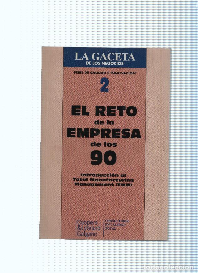 B&uuml;cher: serie de calidad e innovacion, 02: El reto de la empresa de los 90 - Giorgio Merli