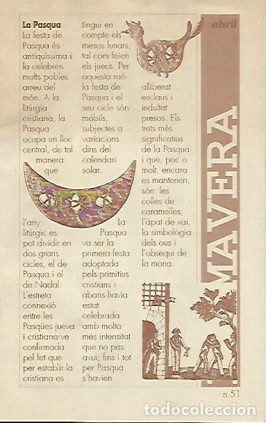 books: LIBRITO 7047: La Pasqua. Numero 51 - Joan Amades