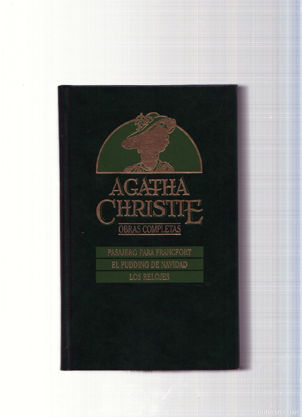 Libri di seconda mano: Obras completas de Agatha Christie numero 09: Pasajero para Francfort-El pudding de Navidad-Los relo
