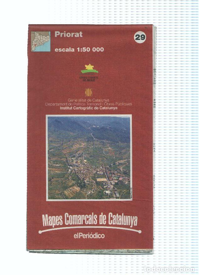 Libros: Mapes Comarcals de Catalunya numero 29: Priorat - Varios - Foto 1