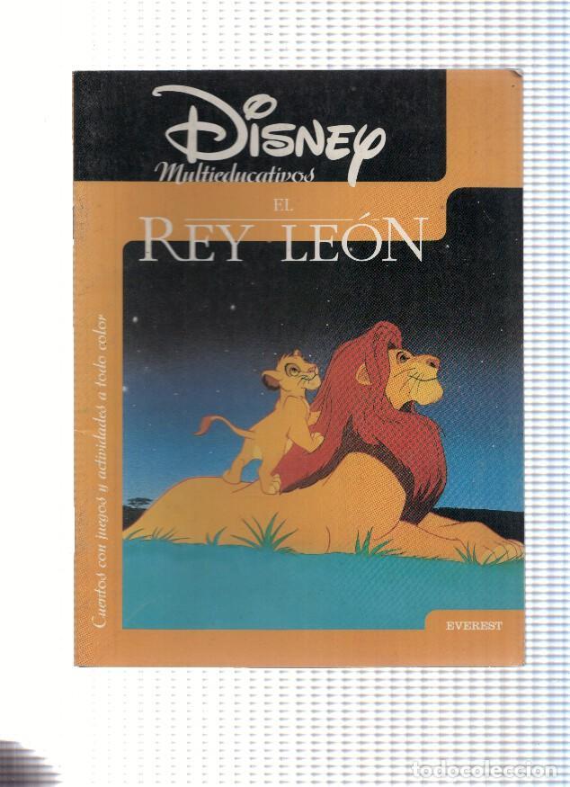 Libros: Disney Multieducativos: El Rey Leon - Disney - Foto 1