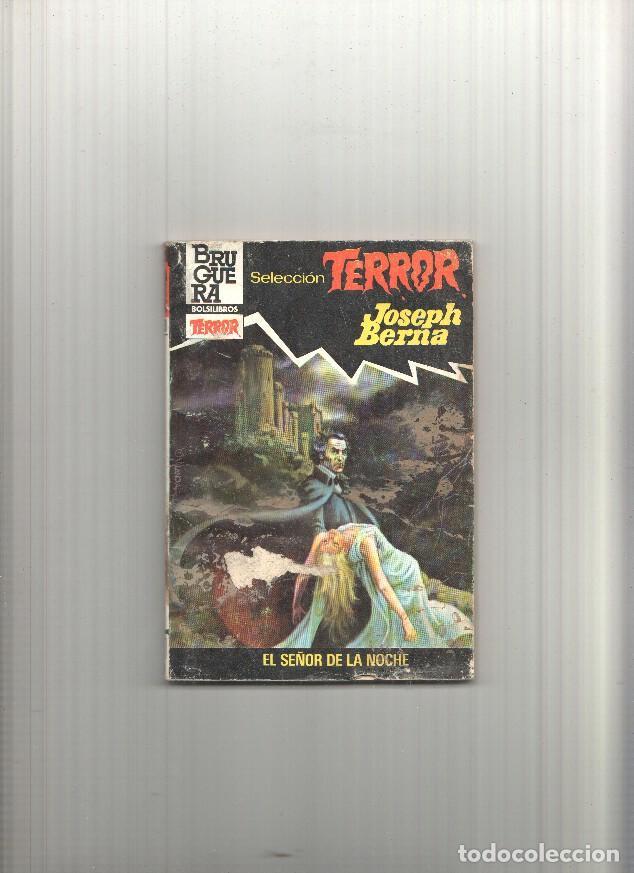 Libros: Seleccion Terror n&ordm; 569: El se&ntilde;or de la noche (leve deterioro cubierta, algo aviejada) - Joseph Bern