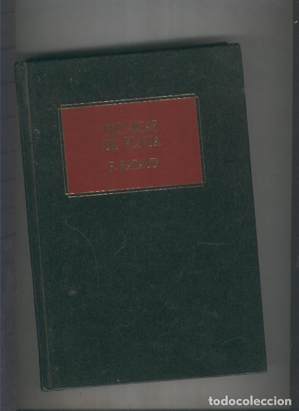 Libros: Tecnicas de venta - P. Rataud - Foto 1