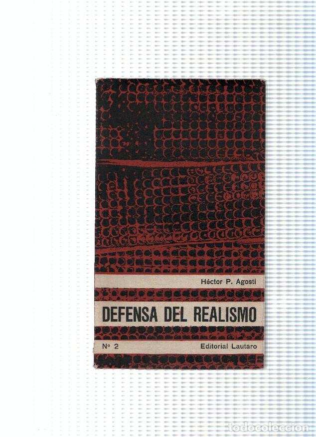 Libros: Defensa del realismo - Hector P. Agosti - Foto 1