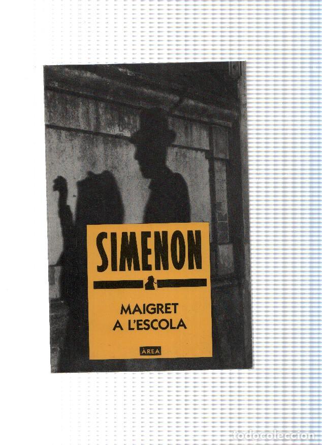 Libros: Maigret a lescola - Georges Simenon - Foto 1