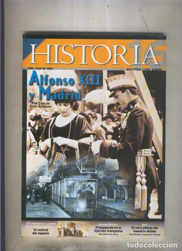 Livros em segunda m&atilde;o: Historia 16 numero 290: Alfonso XIII y Madrid, - Varios