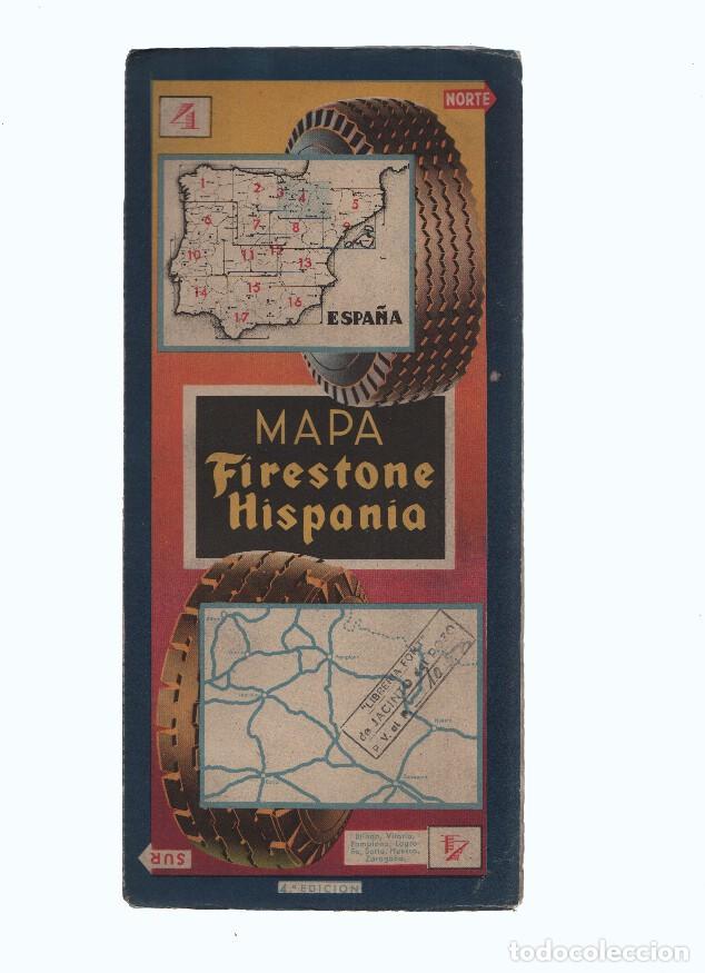 B&uuml;cher: Mapa Firestone Hispania numero 04: Bilbao, Vitoria, - Varios