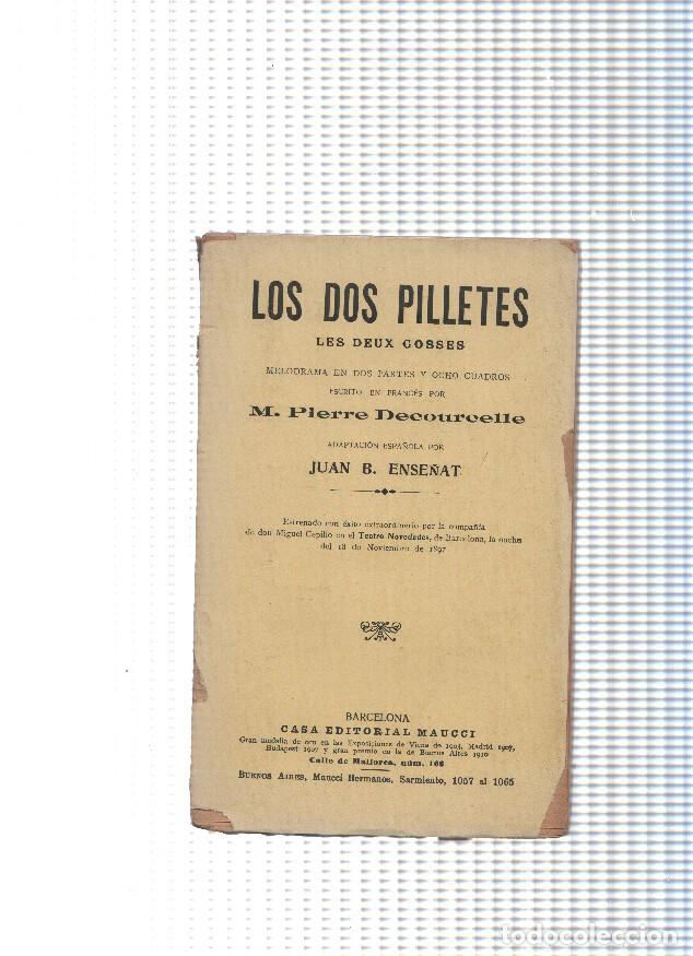 books: Los dos pilletes - Pierra Decourcelle