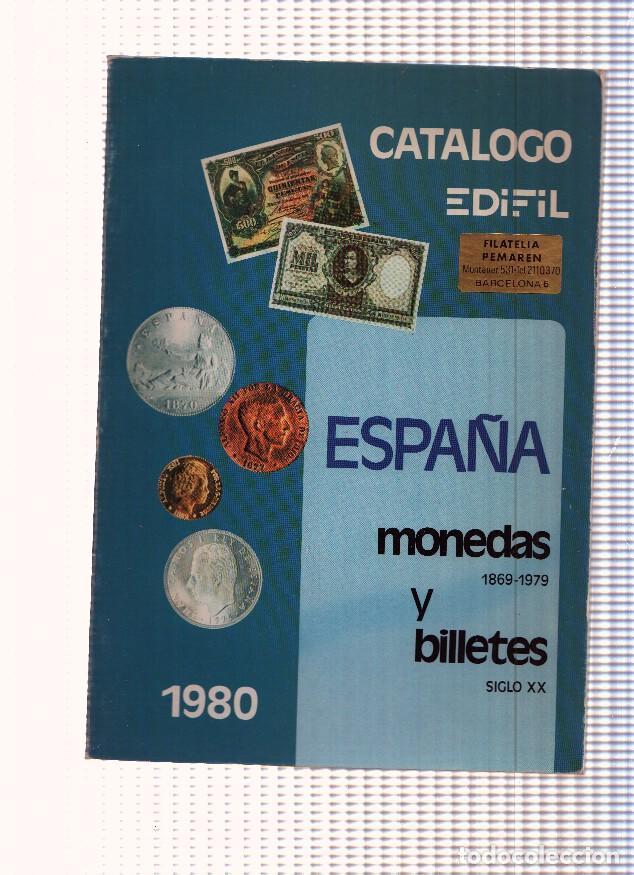 Libros: Catalogo de Monedas y billetes de Espa&ntilde;a 1980 - varios - Foto 1