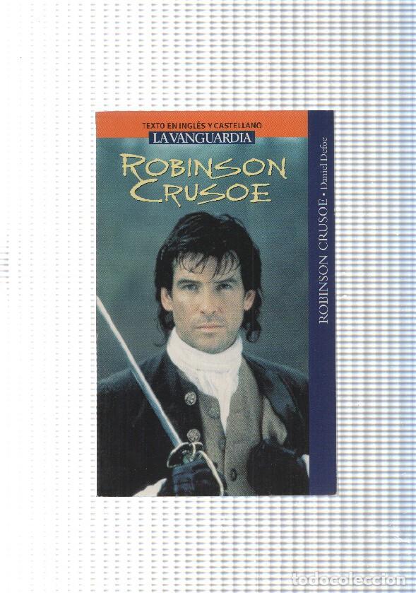 Libros: Textos en ingles y castellano: Robinson Crusoe - Daniel Defoe - Foto 1