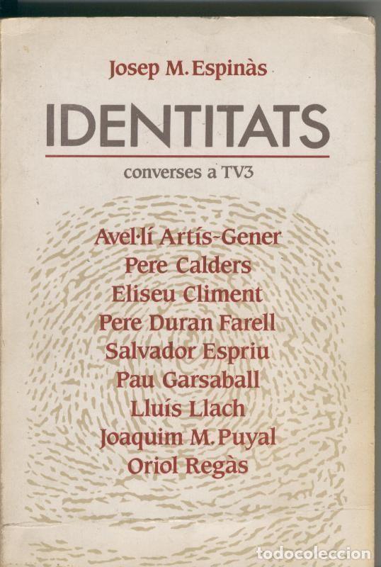 Libros: Identitats converses a TV3 - Josep M. Espinas - Foto 1