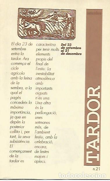 Libros: LIBRITO 7020: Tardor. Numero 21 - Joan Amades - Foto 1