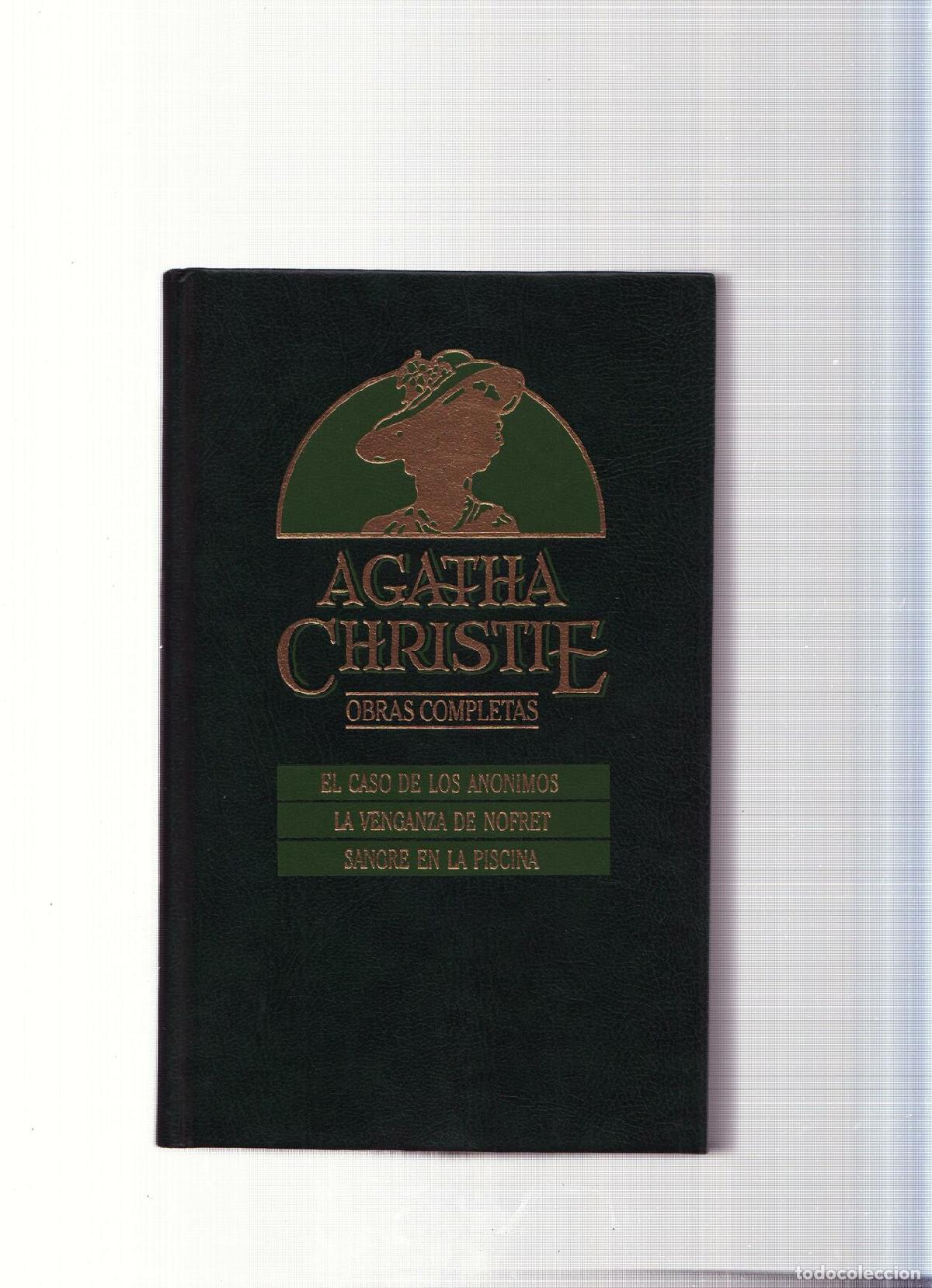 books: Obras completas de Agatha Christie numero 20: El caso de los anonimos-La venganza de Nofret-Sangre e