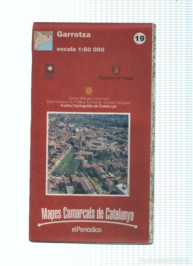 Libros: Mapes Comarcals de Catalunya numero 19: Garrotxa - Varios - Foto 1