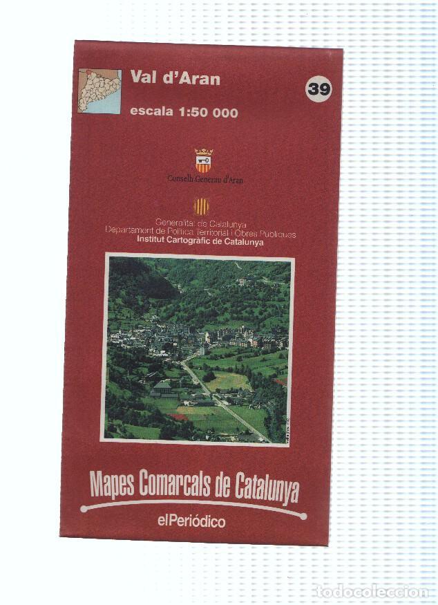 Libros: Mapes Comarcals de Catalunya numero 39: Val dAran - Varios - Foto 1