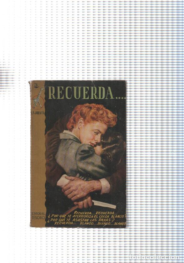Libros: coleccion La Jirafa: Recuerda - R. Salvat y M. Mu&ntilde;oz