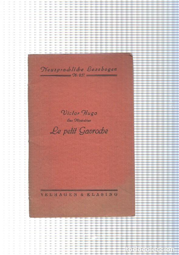 Libri di seconda mano: NeusPrachliche Lesebogen num. 237: Les Miserables- Le Petit Gavroche - Victor Hugo