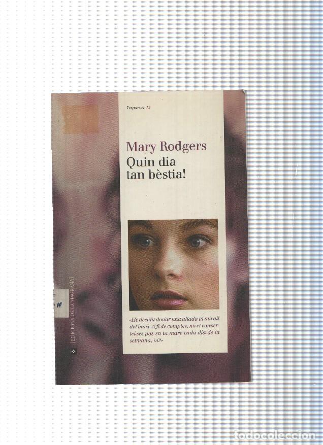 Libros: Quin dia tan bestia - Mary Rodgers