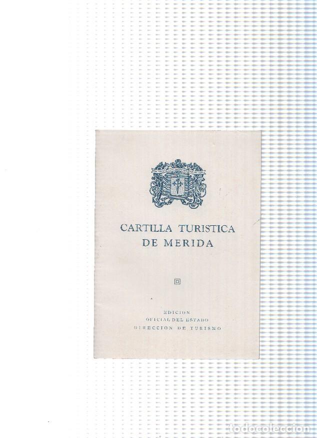 Libros: Cartilla turistica de Merida - varios - Foto 1