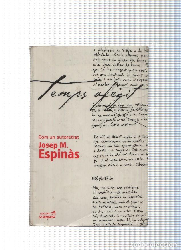 Libros: Temps afegit - Josep M. Espinas - Foto 1