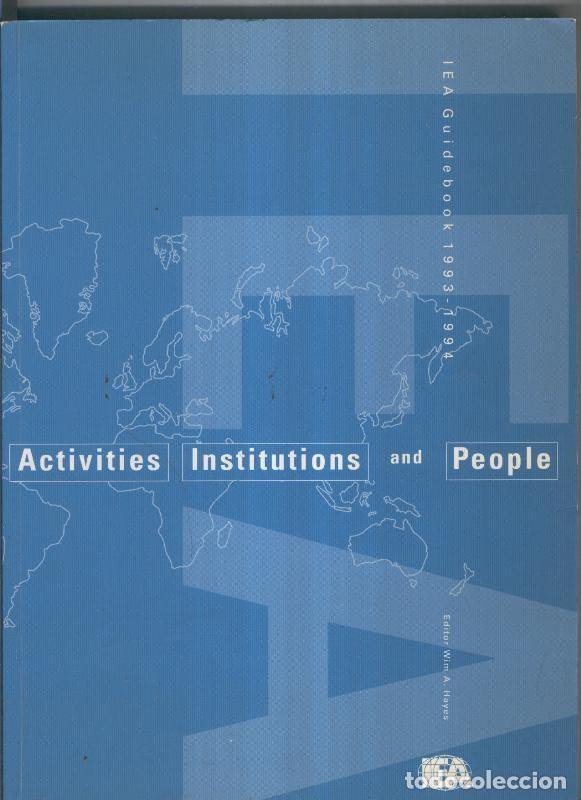 Libros: Activities Institutions and people - Varios - Foto 1