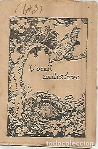 B&uuml;cher: PATUFET 2575: L ocell malestruc - Manuel Marinel.lo