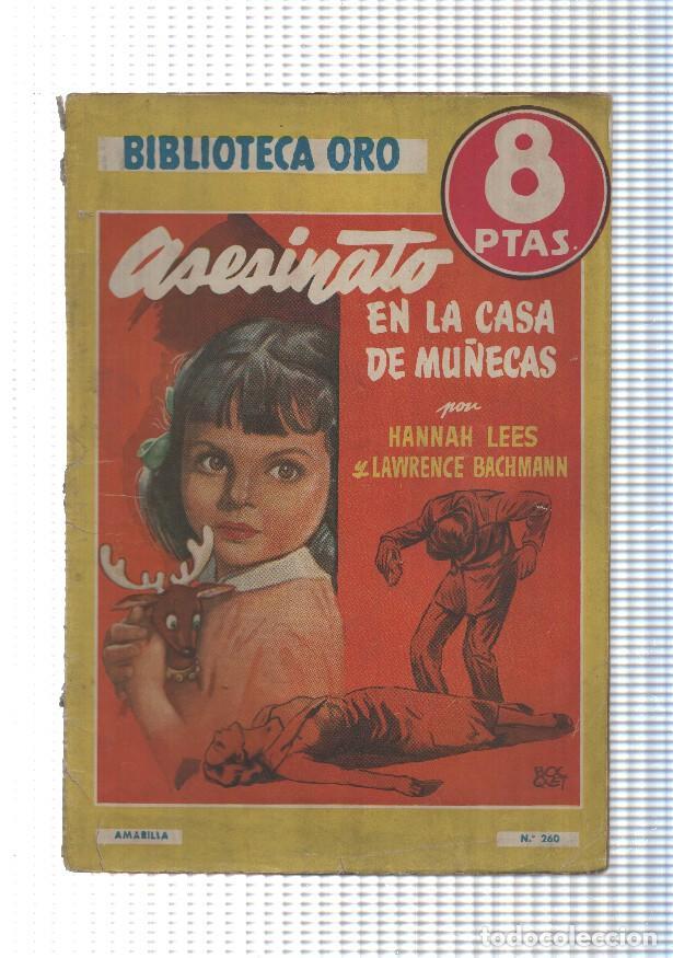 Libri di seconda mano: Biblioteca Oro amarilla numero 260: Asesinato en la casa de mu&ntilde;ecas - Hannah Lees y Lawrence Bachman