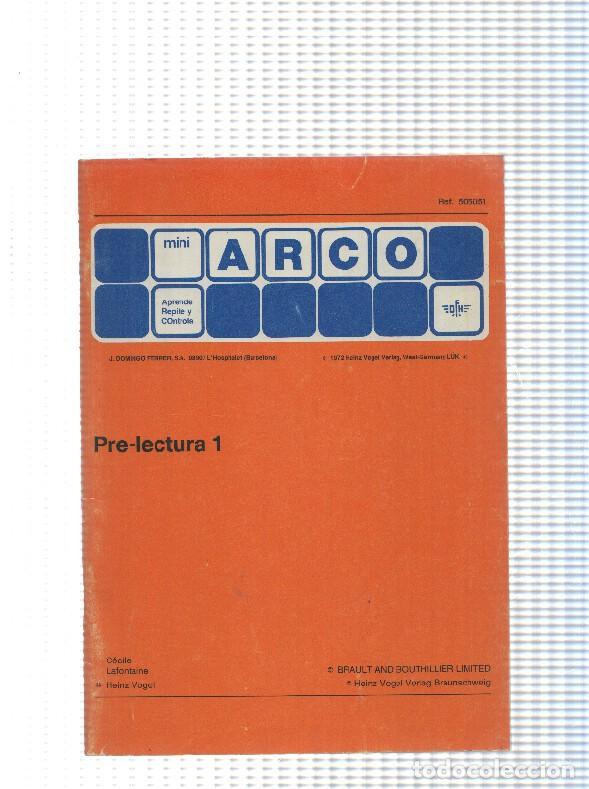 Libros: Mini Arco. Pre-lectura 1 - varios - Foto 1