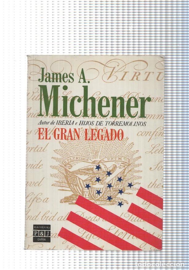 Libros: El gran legado - James A. Michener - Foto 1