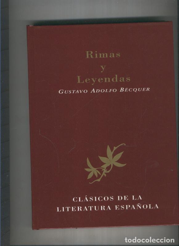 Libros: Rimas y Leyendas - Gustavo Adolfo Becquer - Foto 1
