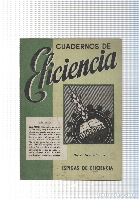 Libros: Cuadernos de eficiencia numero 29 - varios - Foto 1