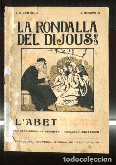 Livros em segunda m&atilde;o: La rondalla del dijous numero 02: L'abet - Hans Christian Andersen, dibujos de Hans Tegner