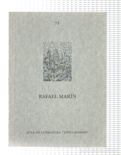 Libri di seconda mano: cuaderno de Literatura numero 75: Rafael Marin -
