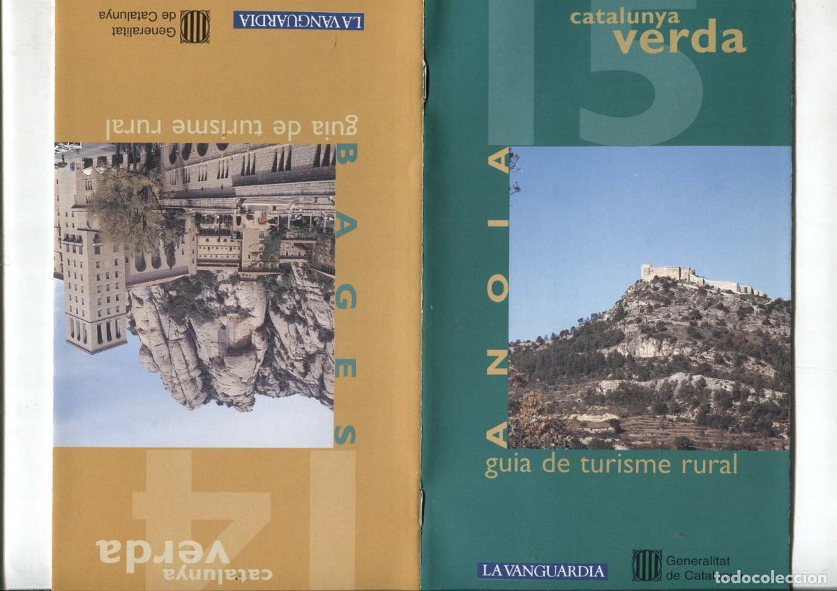 Libros: Catalunya verda guia de turisme rural numero 14/15: Anoia y Bages - Varios