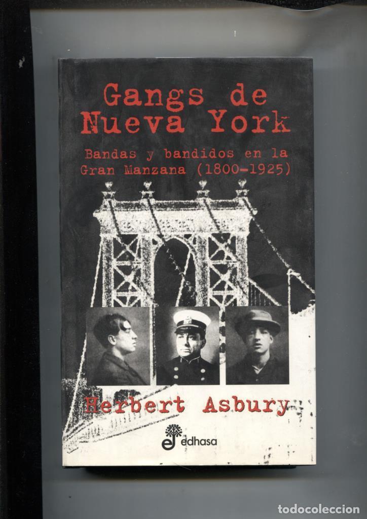 books: Gangs de Nueva York: bandas y bandidos en la gran manzana (1800-1925) - Robert Asbury