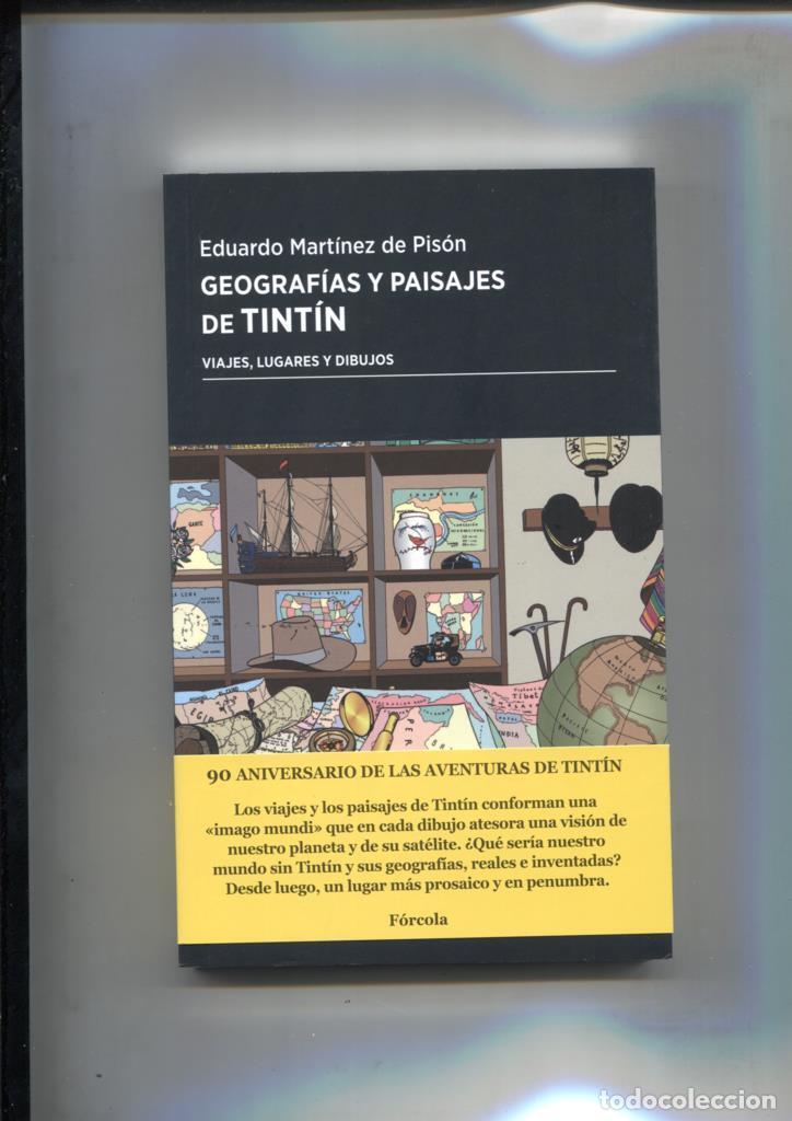 Libri di seconda mano: Geografias y paisajes de Tintin: viajes, lugares y dibujos - Eduardo Martinez de Pison