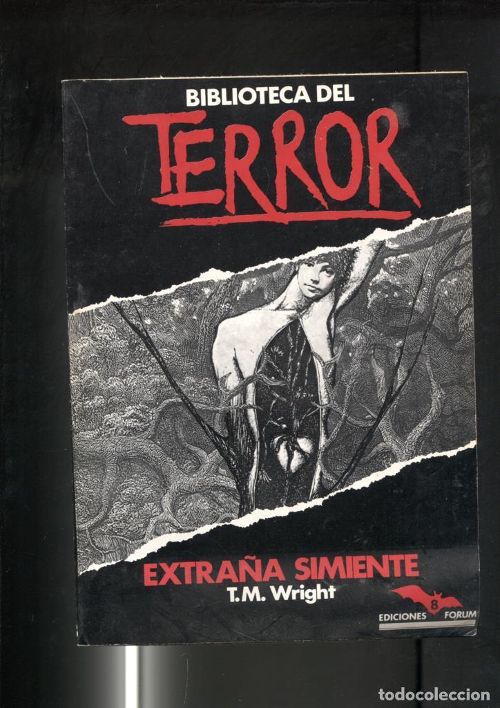 Libros: Biblioteca del Terror numero 8: Extra&ntilde;a simiente - T.M.Wright - Foto 1