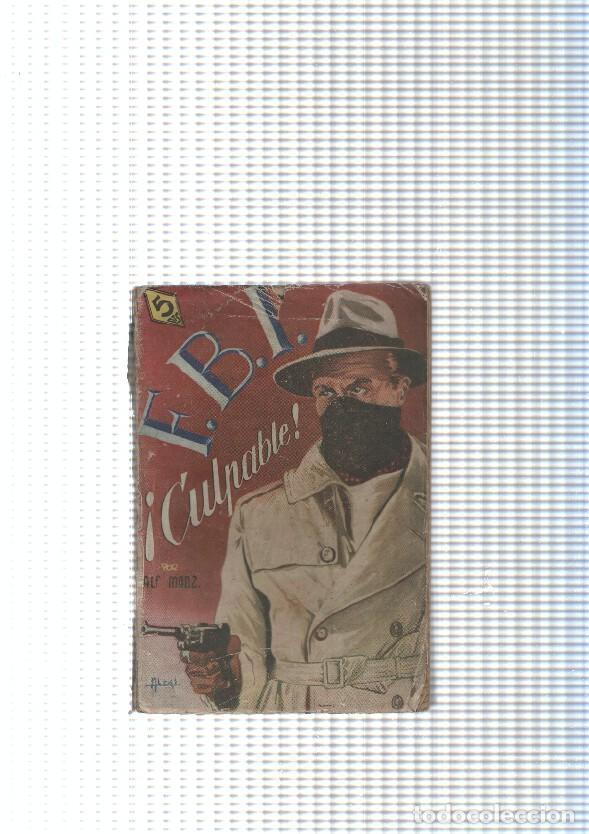 B&uuml;cher: FBI: Culpable ( contraportada suelta y lomo estropeado ) - Alf Manz