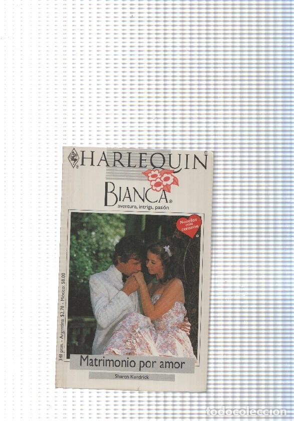 B&uuml;cher: coleccion Bianca: Matrimonio por amor - Sharon Kendrick