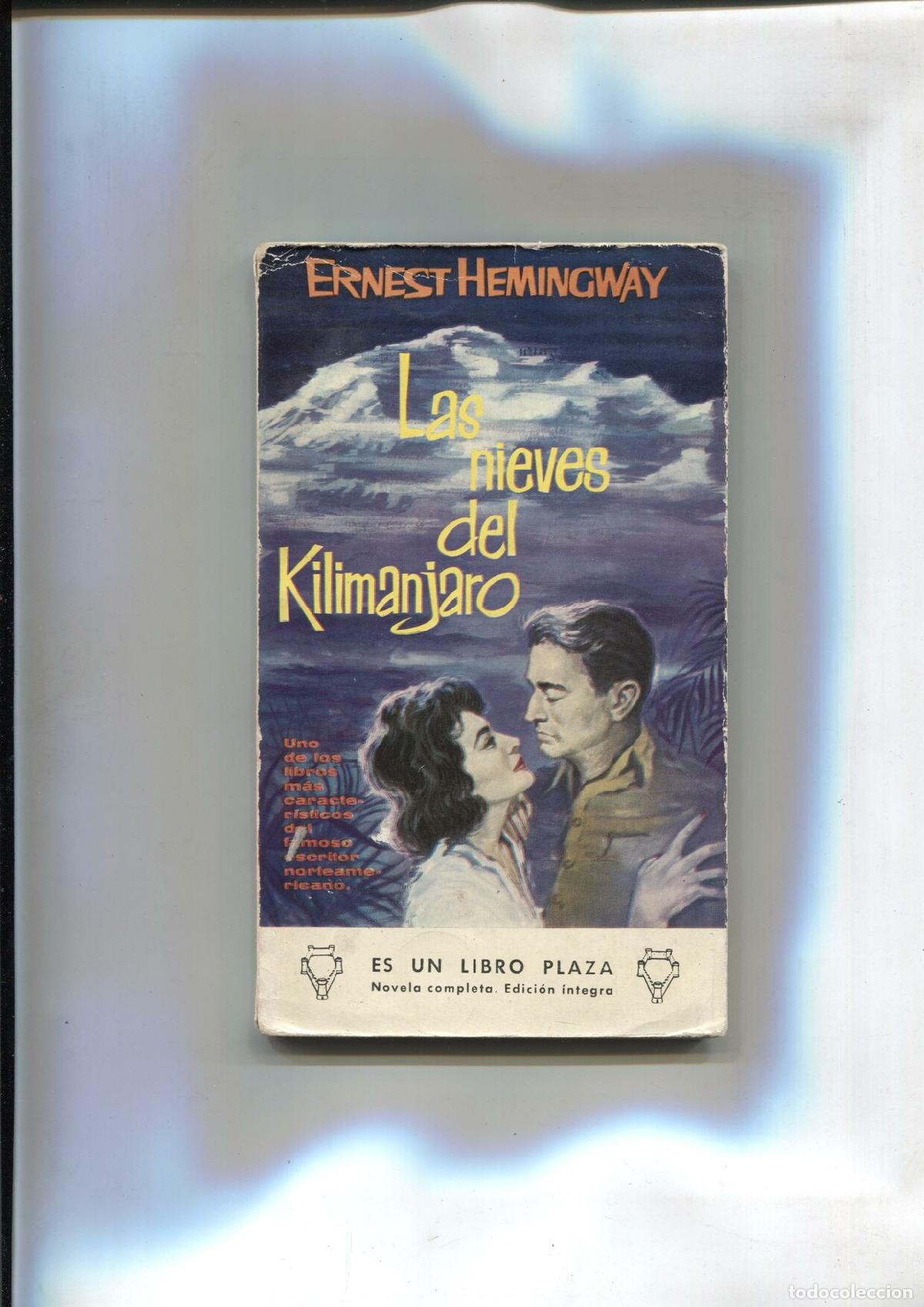Libros: Libro Plaza: Las nieves del kilimanjaro - Ernest Hemingway - Foto 1